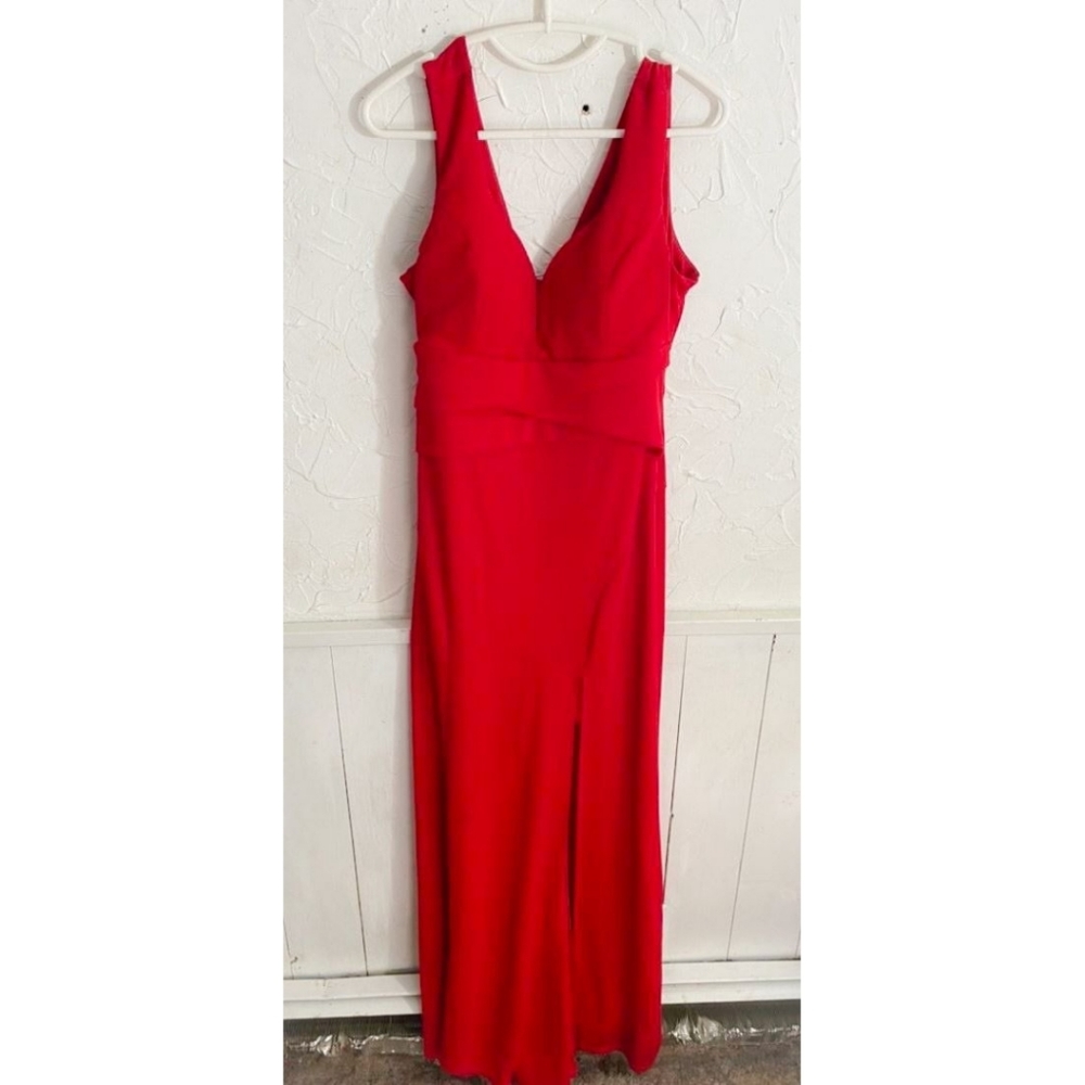 Red Evening Gown